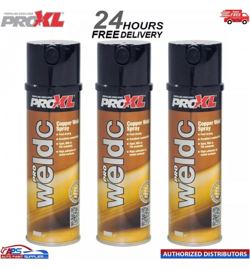 3X PRO XL PROWELDC COPPER WELD THROUGH PRIMER AEROSOL 500ML - PROXL